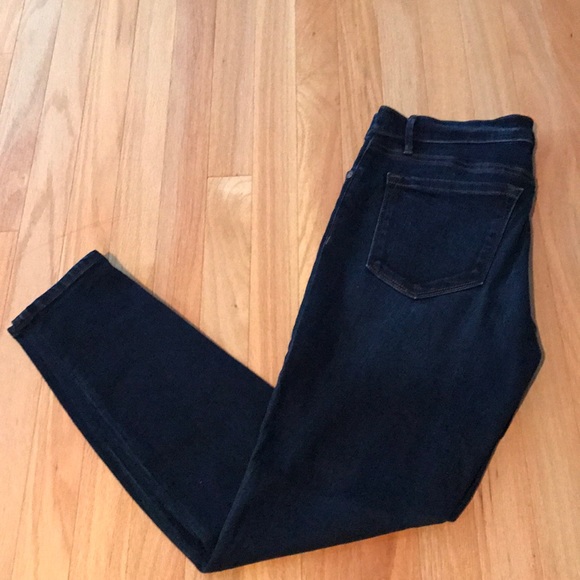 LIKE NEW LOFT denim jean leggings - Picture 2 of 5